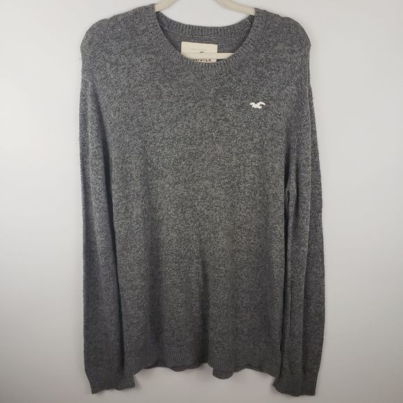Hollister Other - Hollister Men's Grey Knit Sweater Size XL